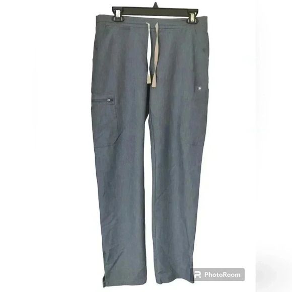 Figs Heather Denim Yola pants - Picture 1 of 2